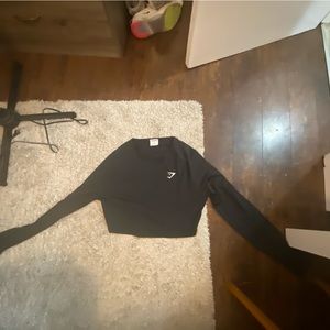 gymshark cropped long sleeve